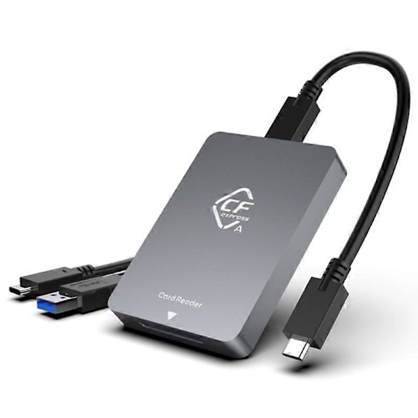 CFexpress Type a Kortlæser USB3.1 Gen2 Adapter 10Gbps til Windows XP med Kabel til SLR