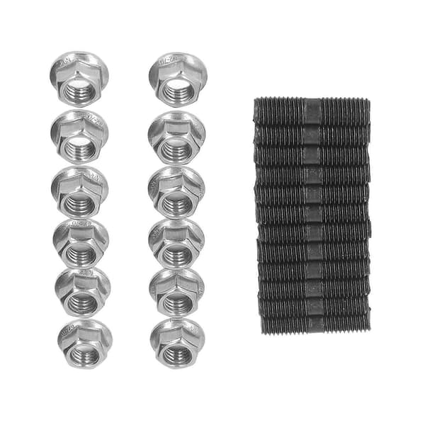 Eksosmanifold Bolt Mutter Sett Erstatning for Dodge for Cummins 3.9 5.9 6.7L 1989?2019 Modeller
