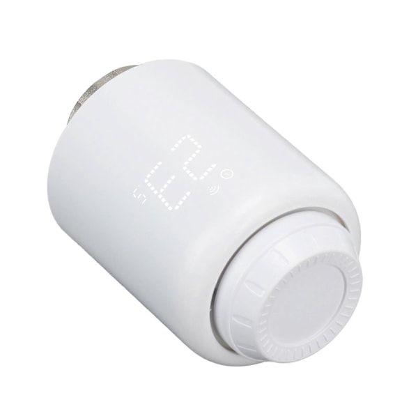 Smart Termostat Radiator Roterbar Skjerm Programmerbar Tidsplan Intelligent Radiator Termostatventil for Zigbee