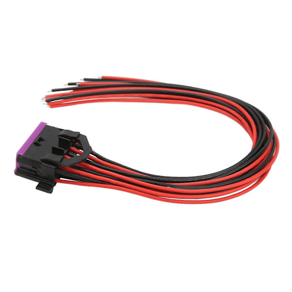 3 st 16-stifts OBD2 Honkontaktkablar 30cm J1962 OBDII Biladapterkontakt Diagnostisk Förlängningskabel
