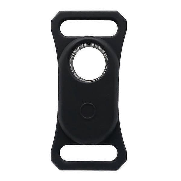 Silikoneetui til kæledyrshalsbånds-tracker til Samsung Galaxy SmartTag2 Stødsikkert Cover Black