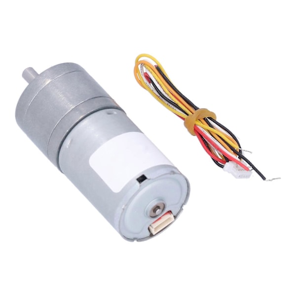 DC-vaihdemoottori, harjaton, CW CCW, säädettävä nopeudenalennus, hiljaiset moottorit JGA25?2430 1360 RPM DC12V