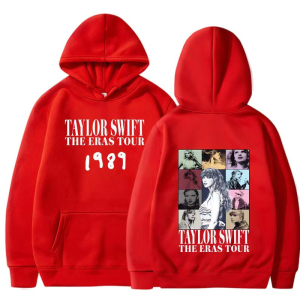Tylor Ers r 0 Ccert r Crewc Taylor Swift 1989 Hoodie för Män och Kvinnor red M