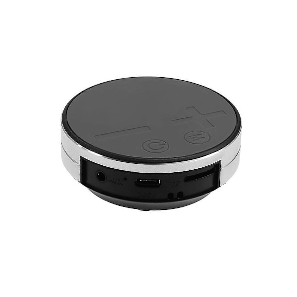 Extra Stor TWS Benlednings Bluetooth Högtalare TWS Trådlös Kan Anslutas Till Kort Subwoofer Högtalare Silver