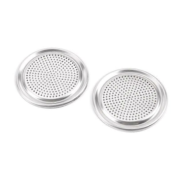 for 5 LR5 L462 2017-2020 Bil Aluminiumslegering Høyttalerdeksel Trim Internt Tilbehør 2 stk