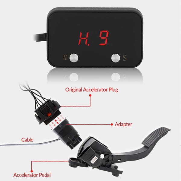 Cammus Windbooster 3-Mode Gaskontrol RT551 Plug and Play Passer til GT86 2012-ON