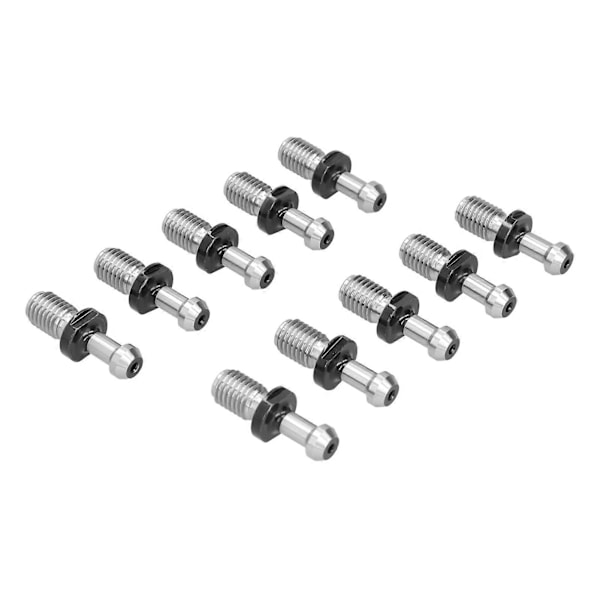 10 st Dragbult Fästknapp 45 Metall CNC Verktygshållare Tillbehör Set Kit för HAAS