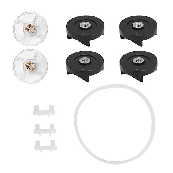 Tilbehør til 6 Bundgear og Knivgear Reservedel til Magic Bulle Blender (Gruppe 1) 250W