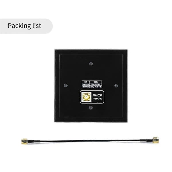 5.8GHz Riktantenn 15.5dBi Högförstärkningsantenn Drönartillbehör för RC FPV Drönare Multi-Rotor