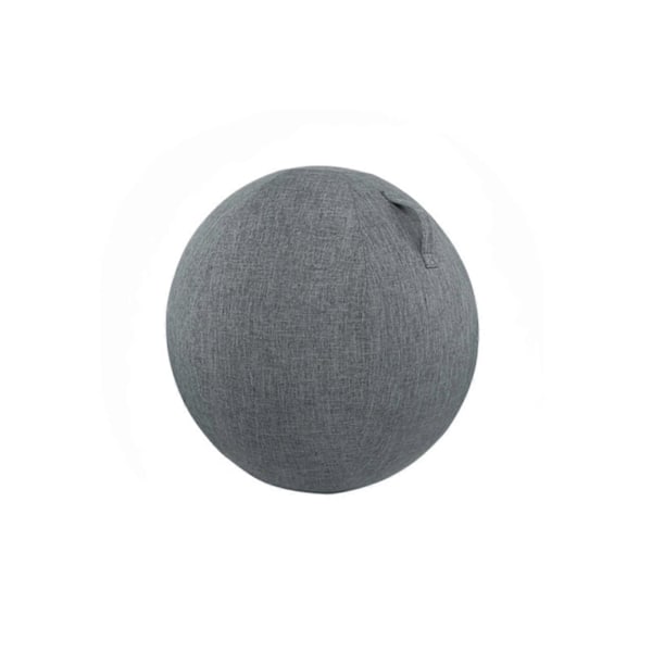 Dammtätt Anti-halk Träningsbollskydd Bomull Lin Praktiskt Finstickat Yogabollskydd För Hemmet Navy Blue