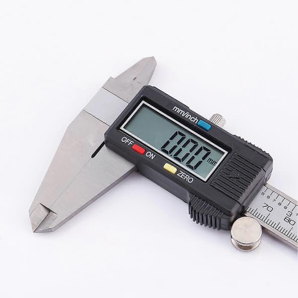200MM Elektrisk Digital Vernier Skydelære Måler Mikrometer i Rustfrit Stål