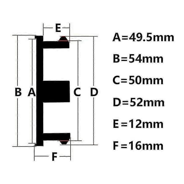 4 stycken 54mm (52mm-50mm) bilnavkapslar bilhjul centerkapslar navkapslar dammskydd svart krom, silver