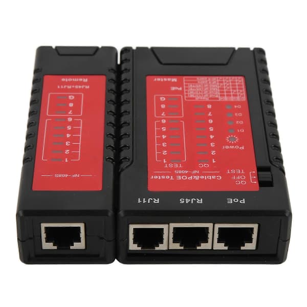 NOYAFA NF?468S Netværkskabeltester Modstå Spænding Afbrydelsesdetektion Telefonkabeltester