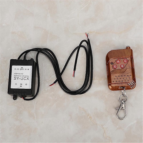 12V 1.5W Universel Trådløs Strobe Kontrolmodul LED DRL Flash Controller System til Bil Motorcykel