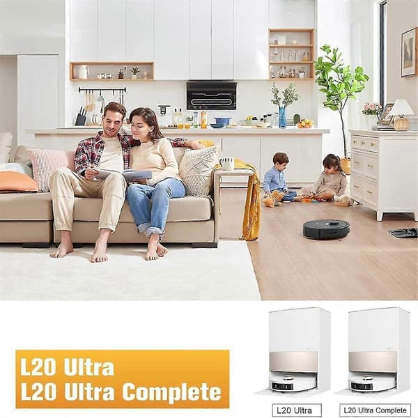 Tilbehør til L20 Ultra Complete / L20 Ultra Reservedele Tilbehørssæt med Hovedbørster, Støvposer
