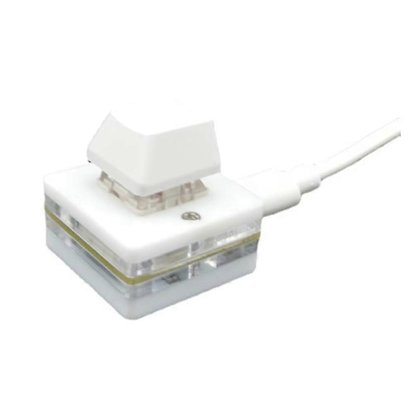 1-Key Genvejstastatur USB Brugerdefinerbart Programmerbart Makrotastatur Hot Key Mus Én Tast Knap RGB Mini Tastatur