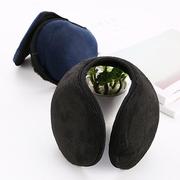 Vinter Unisex Ull Varma Öronmuffar Plysch Öronmuffsskydd Coffee
