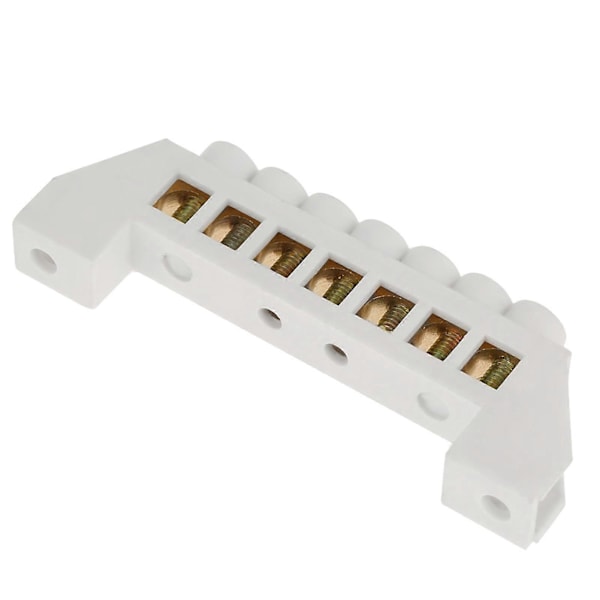 10 stk. 7-Hulls Brodesign Elektrisk Distribusjon Ledning Skrue Messing Koblingsplint Koblinger