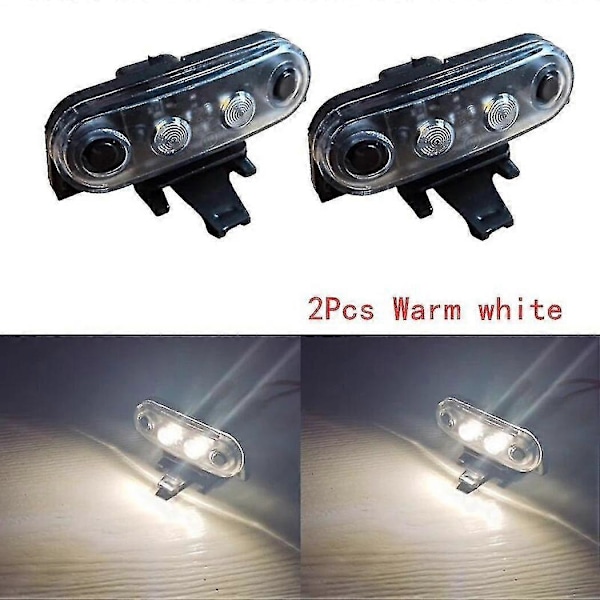 2 st 24V För Volvo Fh Fm Lastbil Hytt Takmarkeringsljus För Fh13 Lastbil Topplampa Oem 82116545 21087346 2warm white only