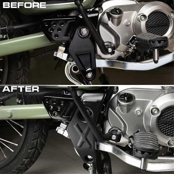 Motorcykel Stel Cover Side Covers Beskyttelse Hælplade til Hunter CT125 2020-2023 JA55 JA65