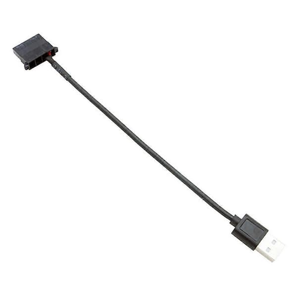 USB til 4-pin Computer Køleventilator Adapterkabel Computer CPU Ventilator Adapterkabel Computer Køler Adapterkabel Køleventilator Tilbehør