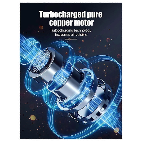 Kraftig Blæser Høj Hastighed Kanalventilator Turbo Jet Fan 140000 RPM Vindhastighed 52m/S Turbo Ventilator Børsteløs Motor Voldsom Blæser, A