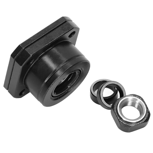 12mm Kuleskrue Endestøtte Karbonstål CNC Skruestangfeste for SFU1604 SFU1605 SFU1610
