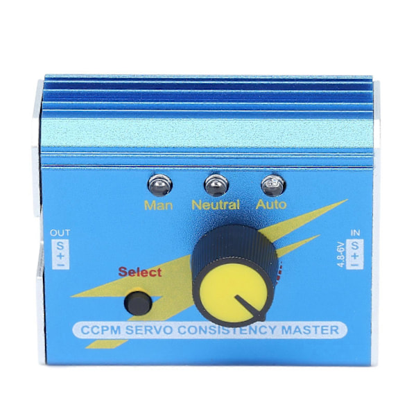 Motor Servo Tester 3 Moduser CCMP Konsistens Master Hastighetskontroller ESC Sjekker for RC Bil Båt