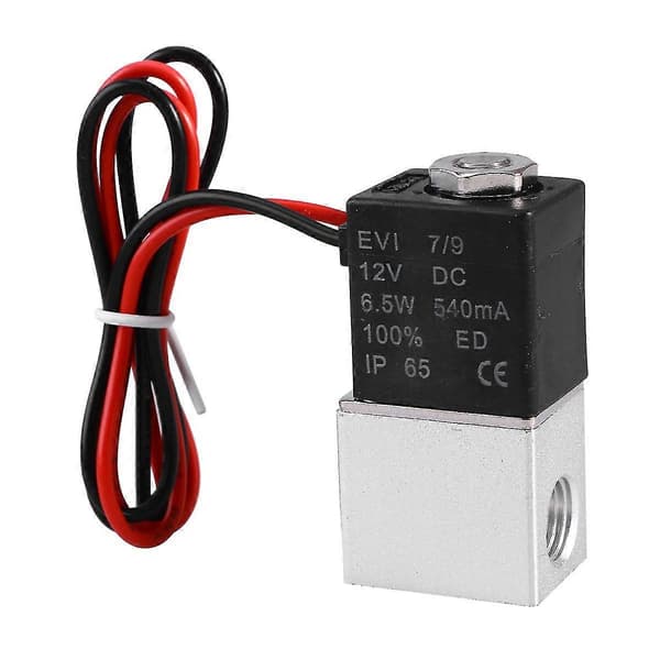 12V Magnetventil Gaskontrollventil Magnetventil Elektrisk Magnetventil Luftventil