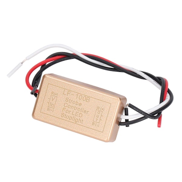 LED Blinkrelä Blink Strobe Controller Kontrollmodul för Bil Motorcykel Yacht