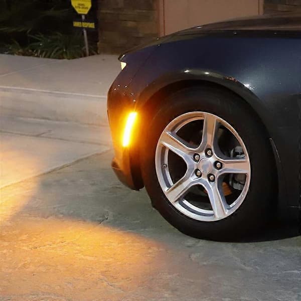 4 stk. LED Front+Bagkofanger Hjørne Sidemarkeringslys Lamper til 2016-Up Gen 6