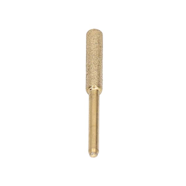 12 st Slipstift 3mm Skaft 4.8mm Kedjesågsslipstift Slitstark Smärgel Slipsten