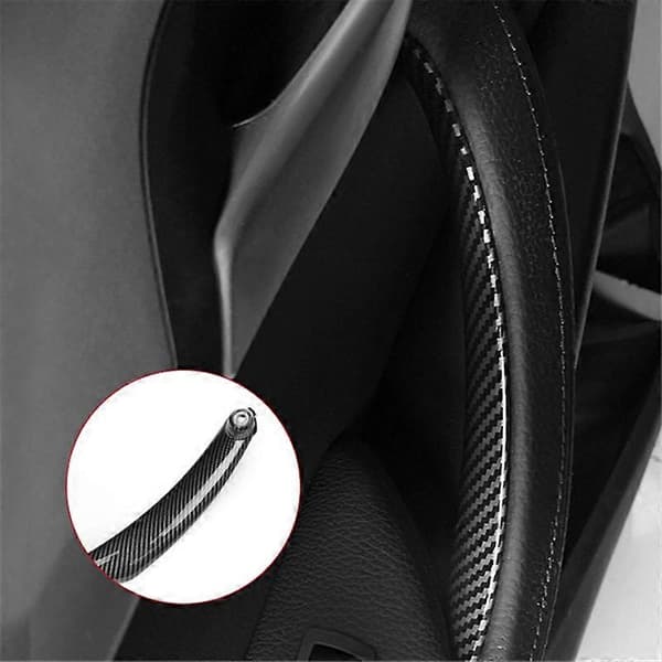 1 Par Karbonfiber Bil Innvendig Dørhåndtak Holder Auto Interiør Høyre Tilbehør for E70 X5 E71 X6
