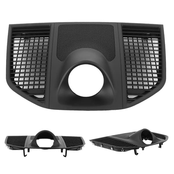 Dash Clock Cover Bezel 95B858189C Instrumentbräda Panel Trim Passar Porsche Macan 2014-2020 Svart