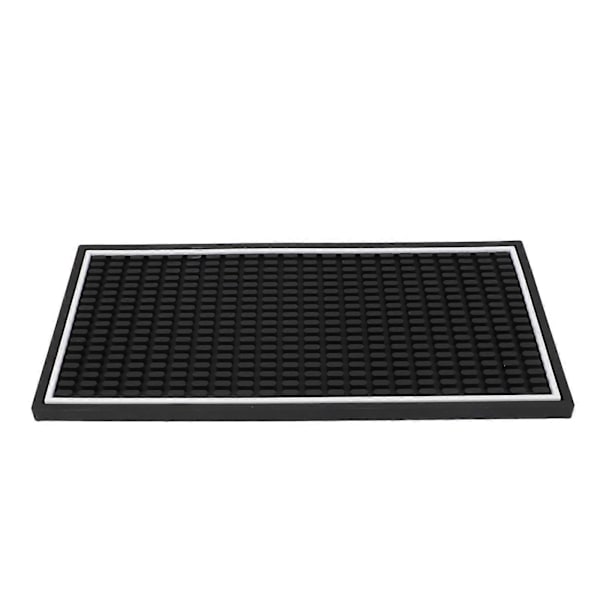 Bar Servicemåtte Skridsikker Beskyttende Holdbar Bordplade Spildmåtte Drypmåtte Tørremåtte til Hjemmekøkken 30 X 15 X 1cm/11.8 X 5.9 X 0.4in