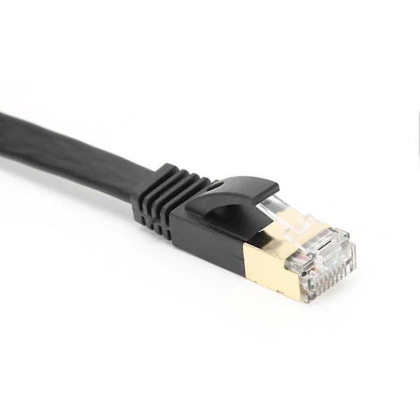 Nettverkskabel 10 Gigabit Dobbel Skjermet CAT7 8-kjerners Tvunnet Par Ledning Datatilbehør 3 Meter