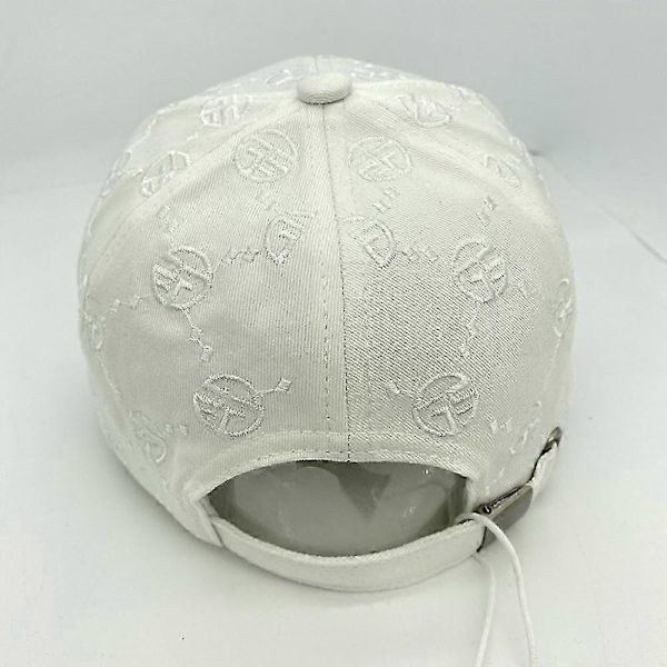 Hat Ladies Forår og Efterår Casual Mode Simpel Baseball Kasket Mænd (Sort)