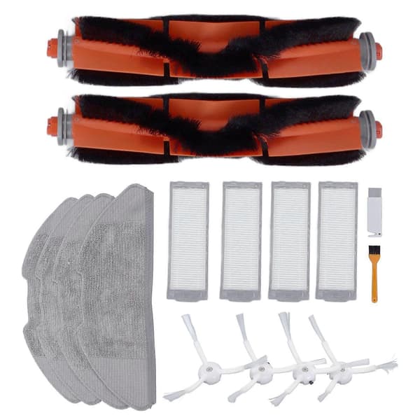 Erstatningsfilter Mopp Børstesett for Mi Robot Vacuum Mop 2 Lite 2 Pro MJSTL MJST1S Feiemaskin