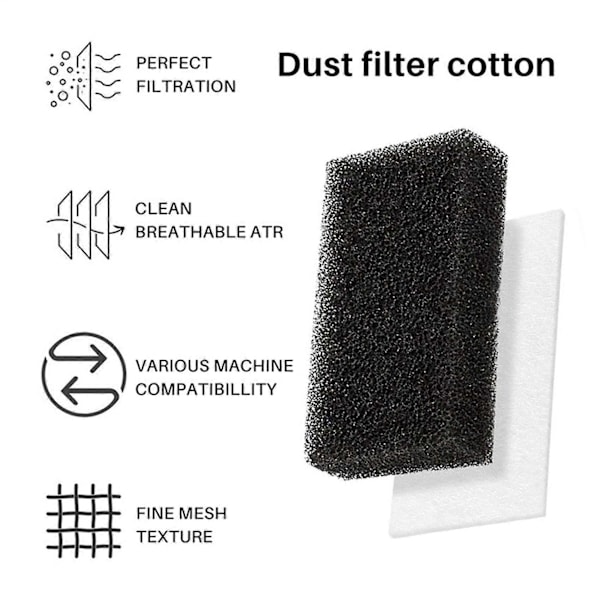 30 stk. CPAP-filtre til Premium skumfilter og ultrafine filtre M-serien