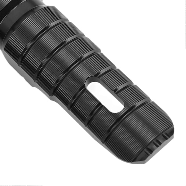 Motorcykel Bagpedal Skridsikker Aluminium Legering Bag Passager Fodstøtte Udskiftning til VOGE 250RR 300AC 500AC Sort