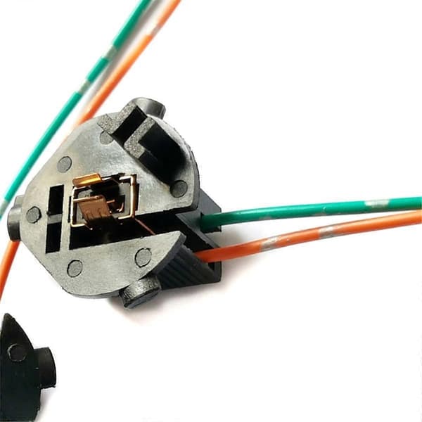 2 stk. Tåkelys Halogen Lampeholder Lavstråle Hovedlysbunn for K7 H1