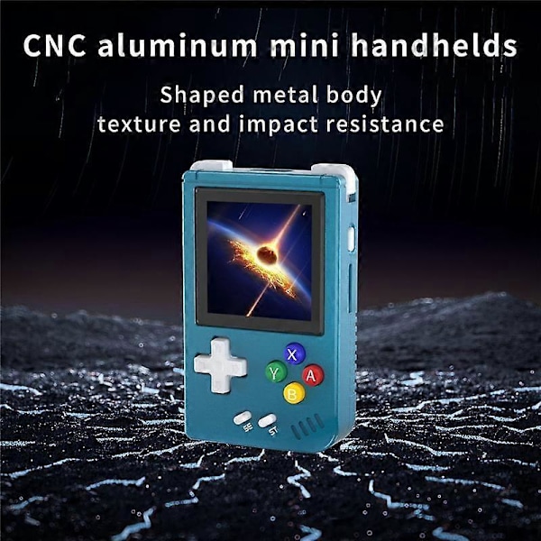 RG Nano Mini Retro Handhållen Spelkonsol 64G 1.54 Tum Skärm Linux System Portabel Klassisk Spelspelare Barnpresent B