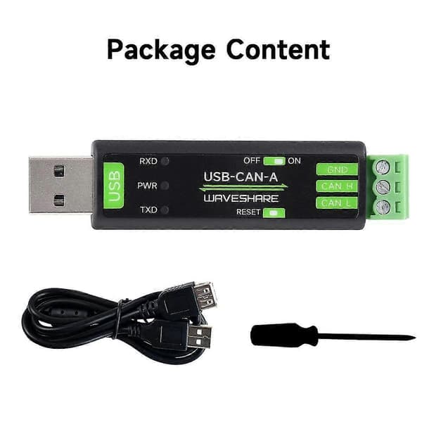 USB till CAN Adapter Analysator Modell A, STM32 Chip Lösning, Flera Arbetslägen, Multi-System Kompatibel