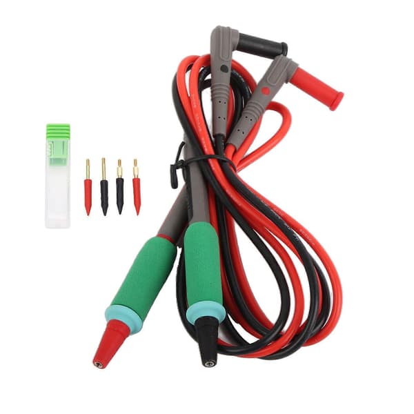 Multimeter Test Probe Kobbernål Anti-slip Silikonehåndtag Universal Elektrisk Testpen 20A 1000V