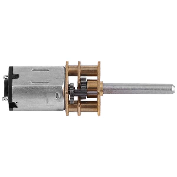 DC 12V Elektrisk Gear Reduktionsmotor Med Lang Udgangsaksel (100RPM)