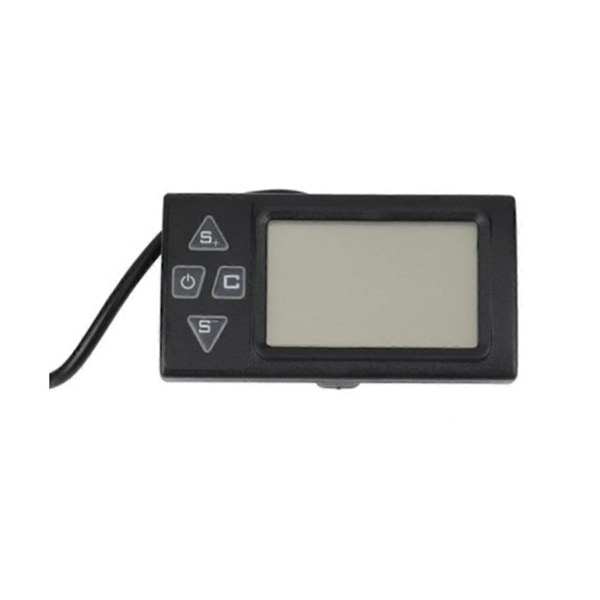 S861 LCD Ebike Display med SM Stik til Elektrisk Cykel BLDC Controller Kontrolpanel Sort 24V-36V