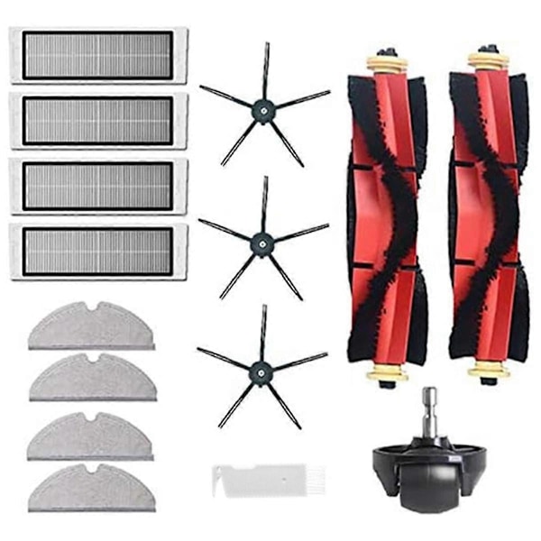 For S6 S60 S65 S5 MAX T6 Støvsuger Robot Reservedeler Hovedsidebørste Hepa Filter Mopp Klut Tilbehør