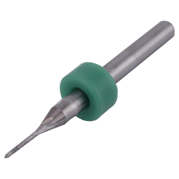 10st 0.5/0.6/0.7/0.8/0.9/1.0/1.1/1.2/1.3/1.4mm PCB Ändfräs Gravyrbits Skärverktyg 1/8\" Skaft