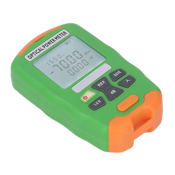 Optisk Fiber Effektmåler Genopladelig Optisk Kabeltester ?70~+10dbm til Vedligeholdelse