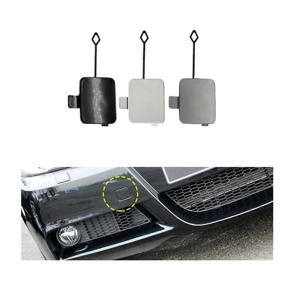 Bil Frontfanger Slepekrok Øyedeksel Malt 51117167575 for 3-serie E90 2005-2008 Biltilbehør Sølv